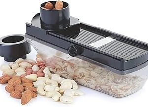 Plastic Vegetable Slicer Cutter, Black